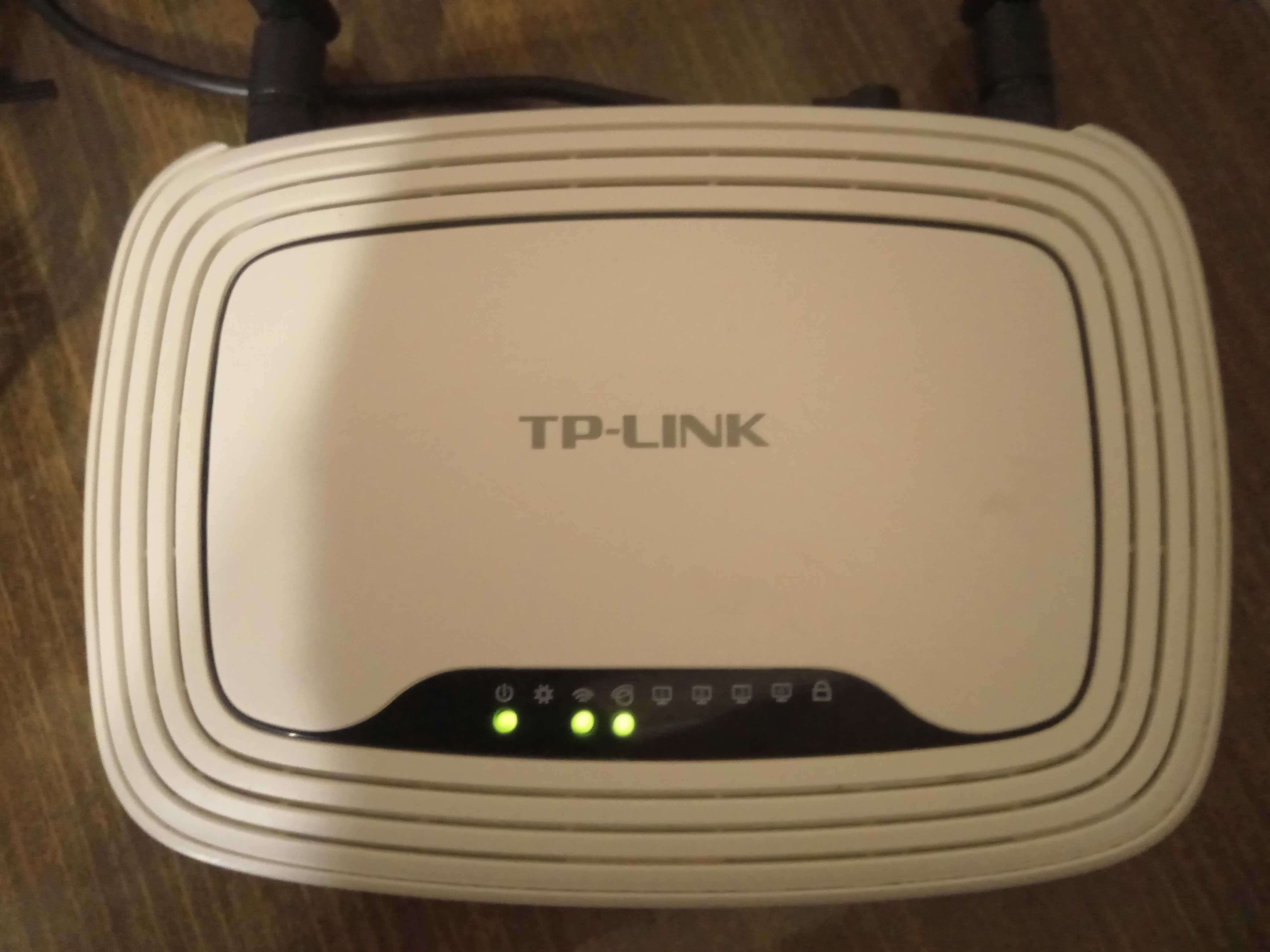 WiFi router TP-LINK TL-WR841ND б/у - под ремонт или на запчасти