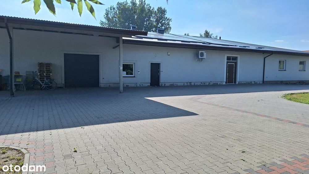 Hala_magazyn_warsztat_plac składowy_duża działka