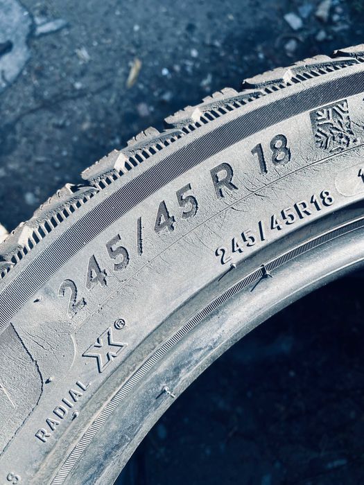 245 45 18 Michelin ALpin 5 Зима 2023 85% Гарантія