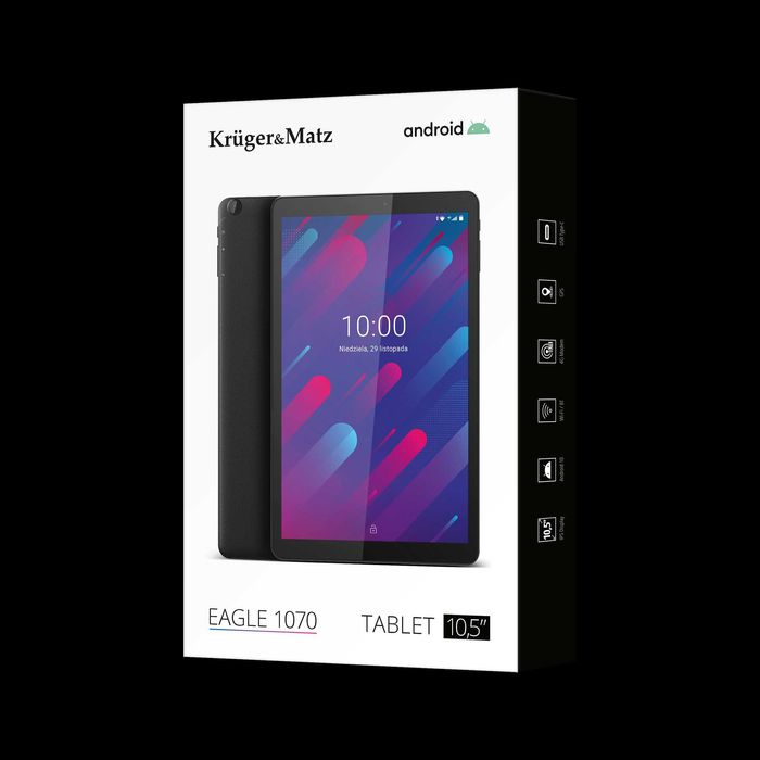 Tablet Krüger&Matz EAGLE 1070 – NOWY - Prezent do Nauki Pracy GPS