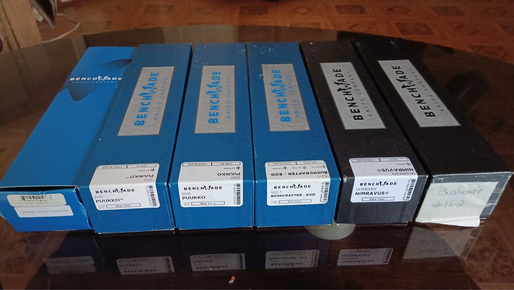 Коллекция оригинальных коробок Benchmade