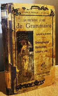 LA DEUXIÈME ANNÉE de Grammaire 1896r. UNIKAT