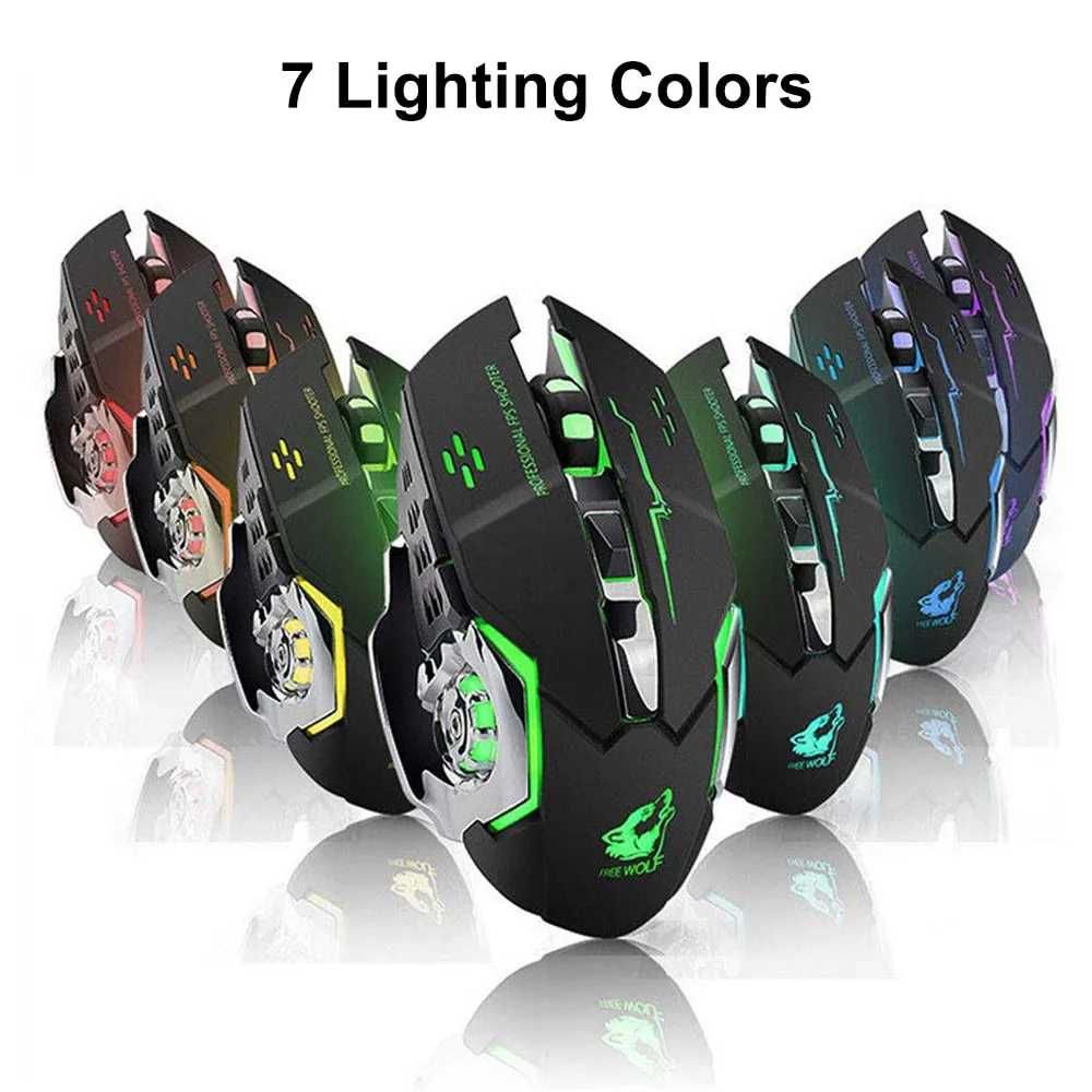 Беспроводная игровая мышь / Wireless Bluetooth gaming mouse