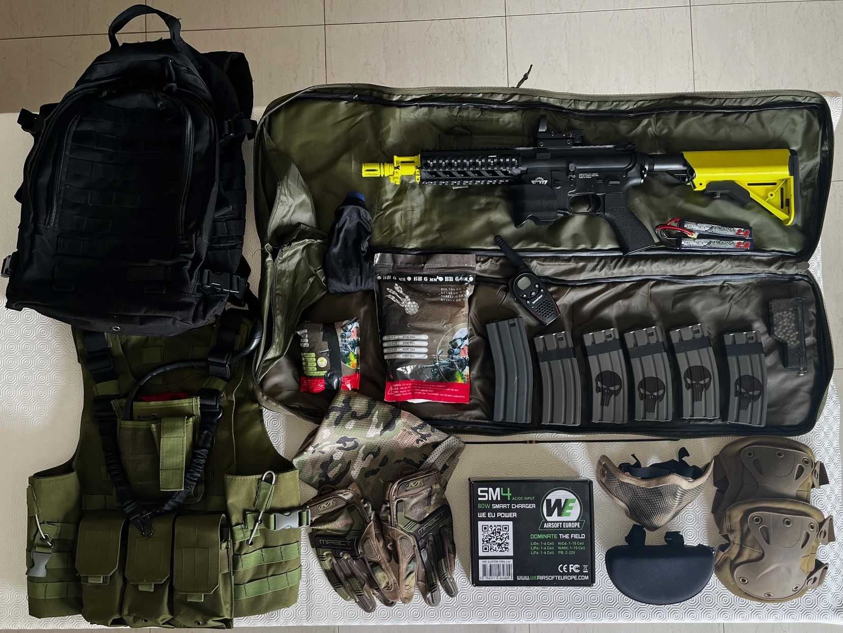 Conjunto de Airsoft