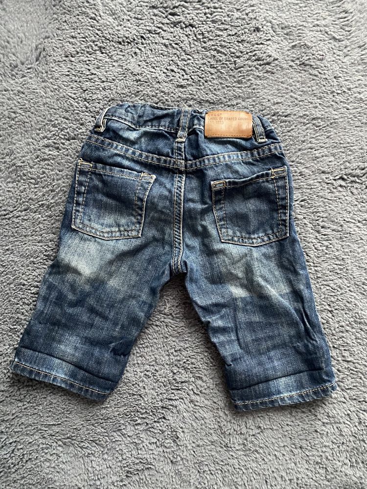 Spodnie H&M r. 68 4-6 miesięcy jeansy