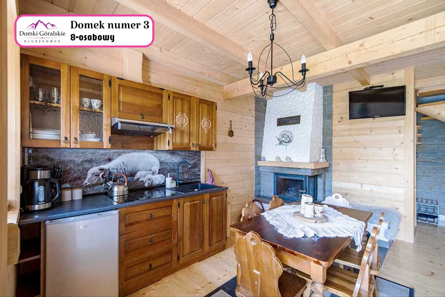 Góralskie domki Kluszkowce nad jeziorem