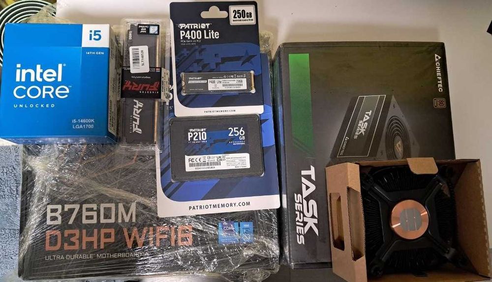 Нові комплектуючи ПК