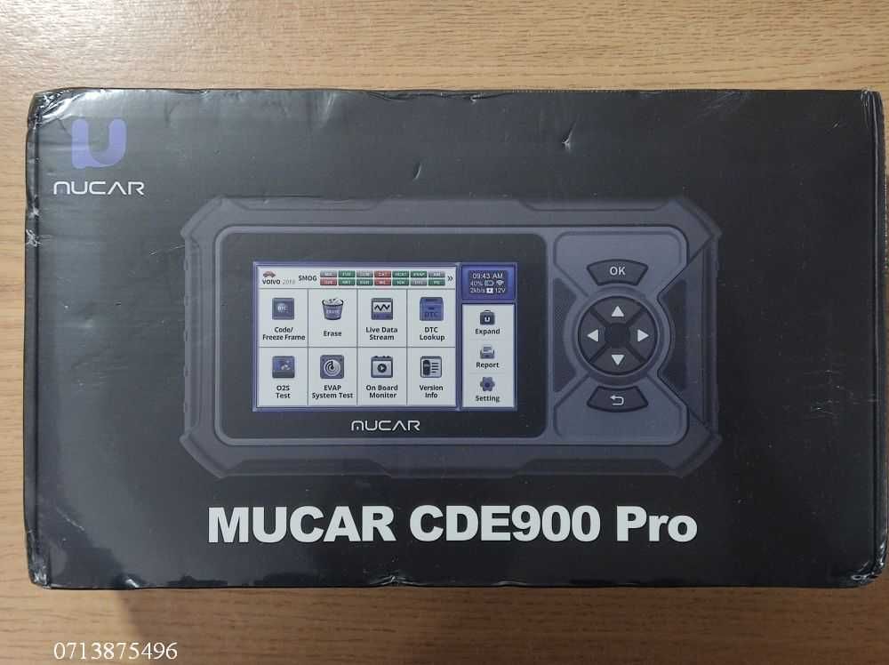 Мультимарочный автосканер Mucar CDE900 Pro