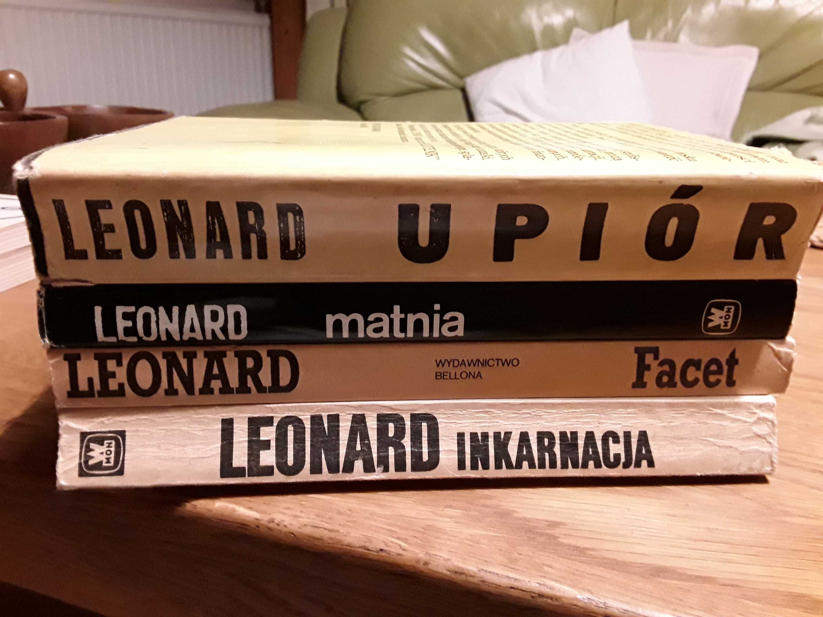 Leonard 4 książki sprzedaż w całości
