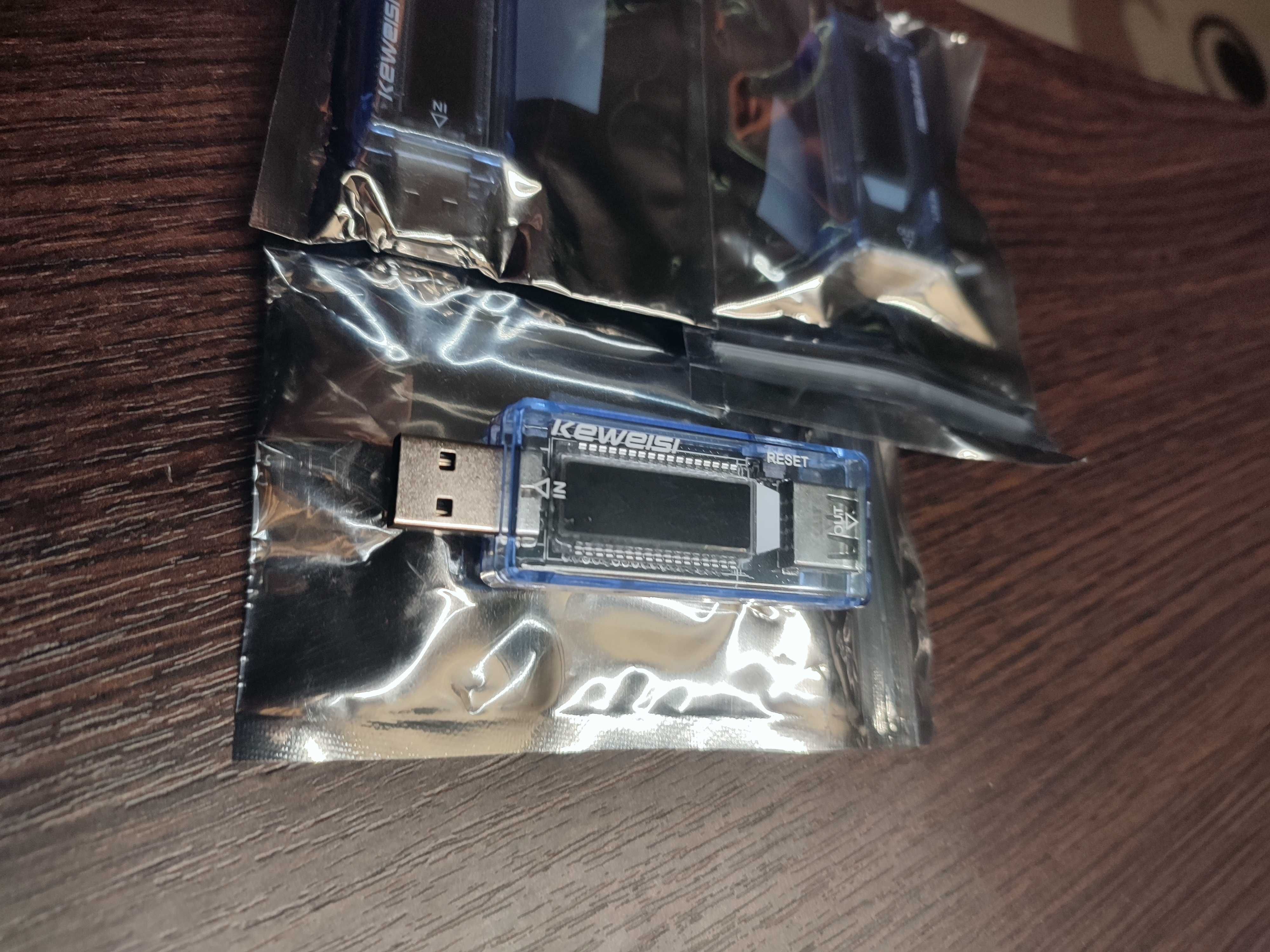 NEW!!! USB тестер Keweisi KWS-V20 вольтметр амперметр, емкости батарей