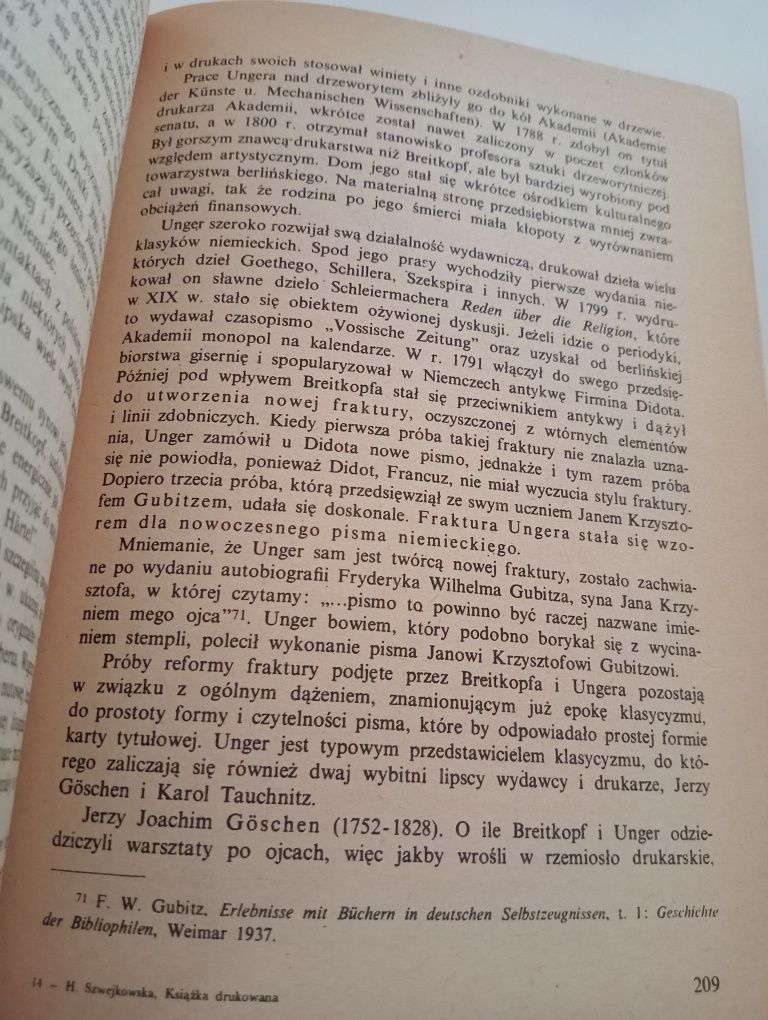 Ksiazka drukowana XV-XVIII wieku - Szwejkowska