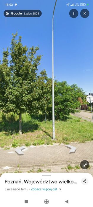 Znakomicie zlokalizowana działka Poznań Szczepankowo Spławie  1079 mkw