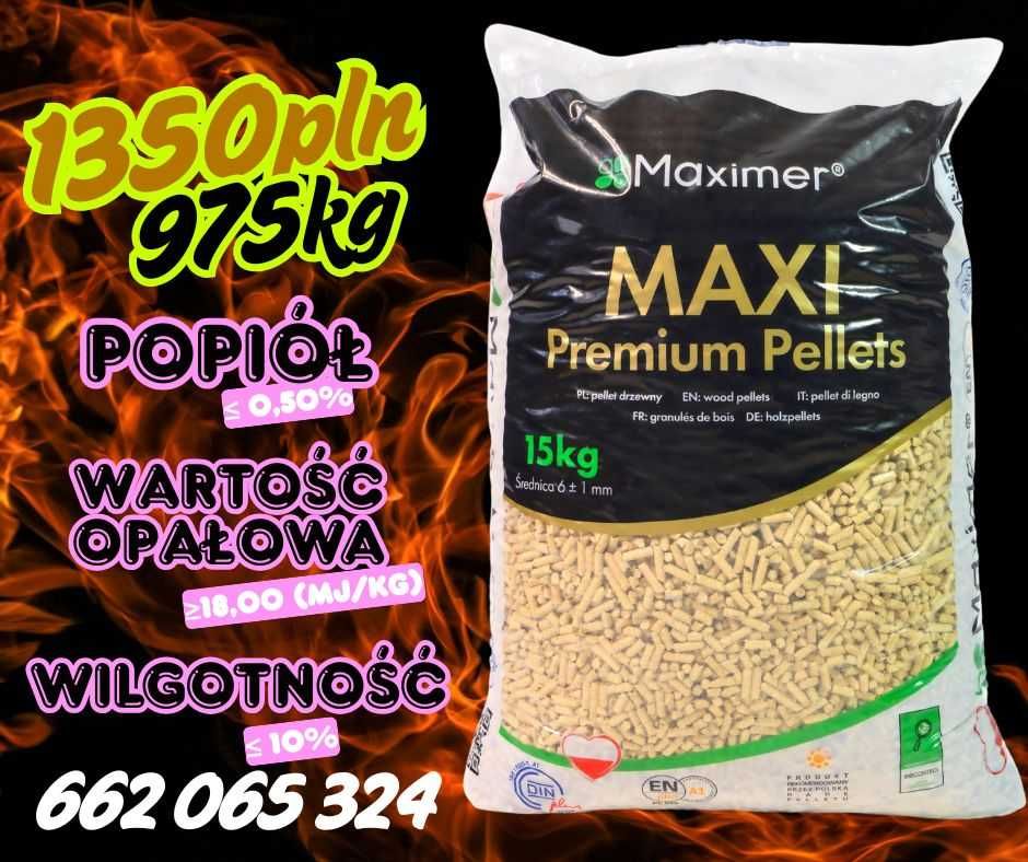 Maxi Premium Pellet posiada certyfikaty EN PLUS A1 oraz DINplus