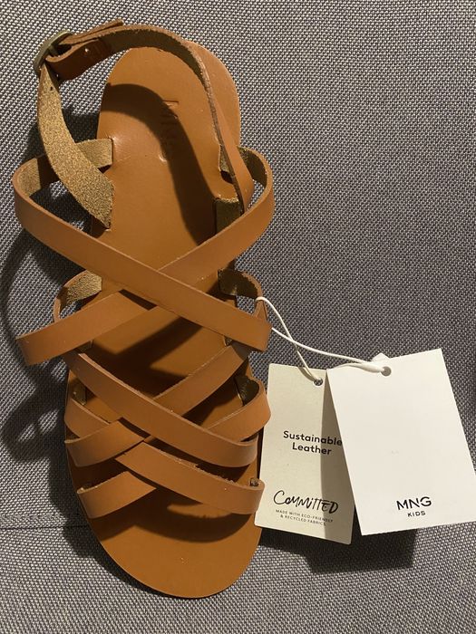 Сандали, нат. кожа, р.39 Манго
