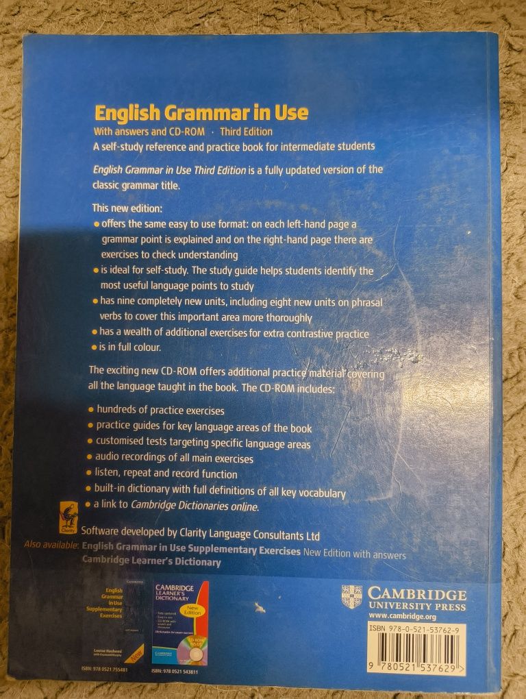 Cambridge English Grammar In Use