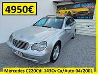Mercedes C220 Cdi Cx/Auto 143Cv 04/2001