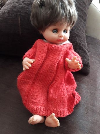 Stara Włoska lalka gumowa 35cm.