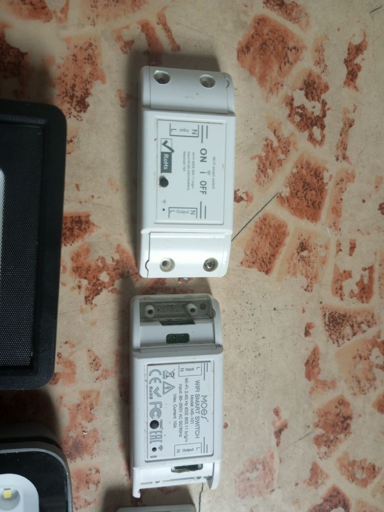 Wi-Fi реле Smart Switch, лампы, датчик