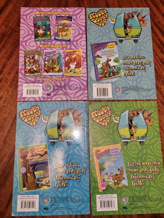 Scooby-Doo! Czytamy razem Wilczy apetyt, Parada z duchami, Strachy