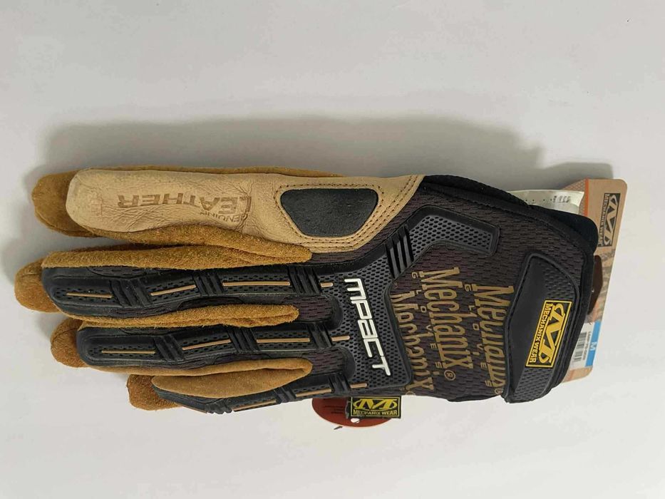 Rękawice Mechanix Leather™ M-Pact® BROWN (M)