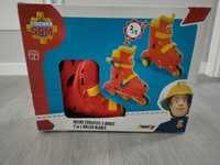 NOVOS - Patins evolutivos Fireman Sam