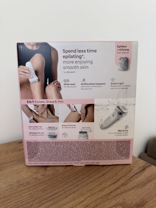 Епілятор Braun Silk-épil 7 + 4 насадки