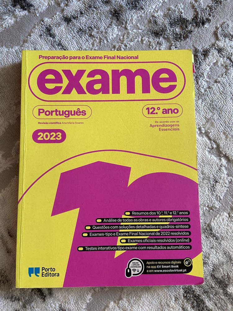 Livro Preparação Exame de Português