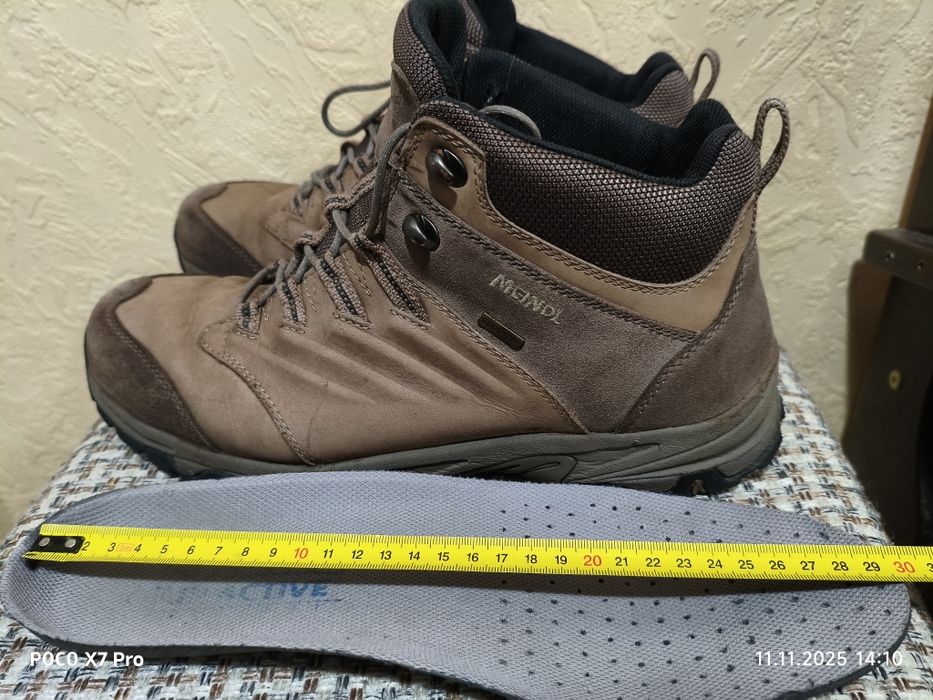 Трекінгові шкіряні черевики Meindl