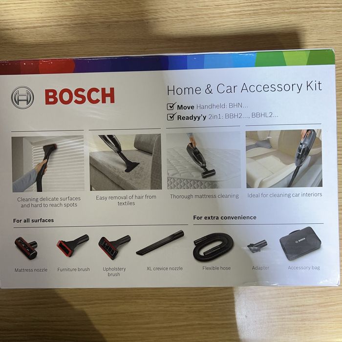 Kit de Acessórios de Aspirador BOSCH Move / Readyy’y - NOVO
