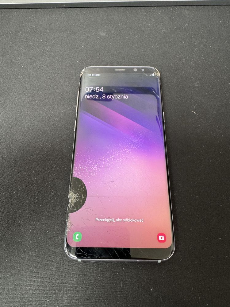 Samsung galaxy s8+ uszkodzony