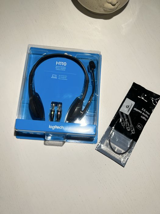 Słuchawki LOGITECH H110 Stereo Headset Nauszne