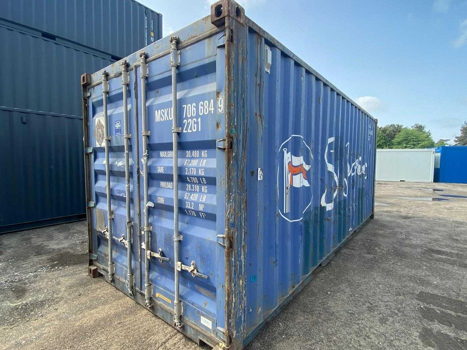 Kontener używany 20 DC z Niemiec