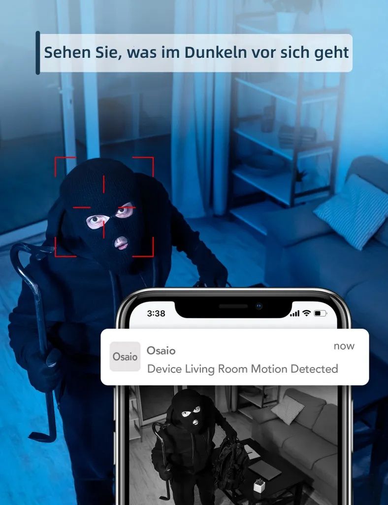 Wewnętrzna kamera do monitoringu Wi-Fi  GNCC GC2