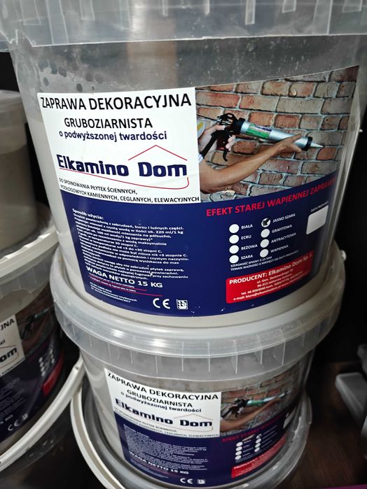 Zaprawa dekoracyjna gruboziarnista 80 kg