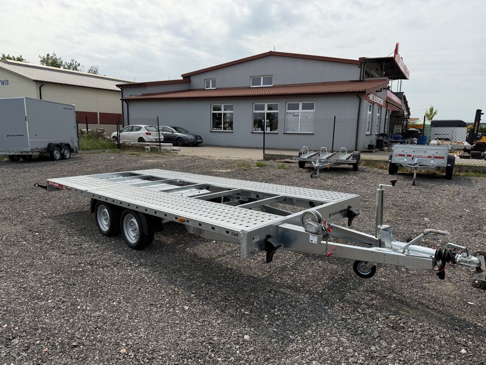 Laweta dwuosiowa 452x205 TEMARED CAR DECK 4520 S DMC:2.7T NOWY MODEL!