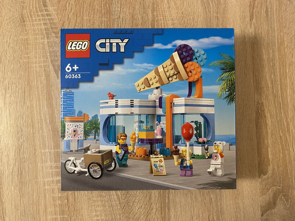 Nowe LEGO City 60363 Lodziarnia