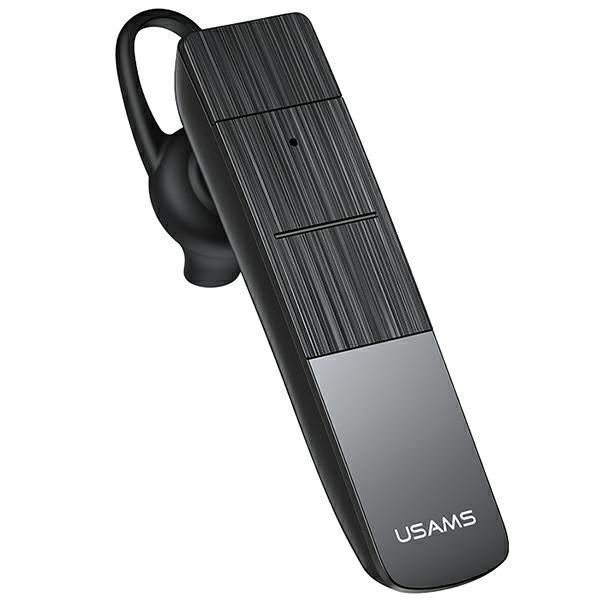 Usams Słuchawka Bluetooth 5.0 Bt2 Czarny/Black Bhubt201 (Usams-Bt2)