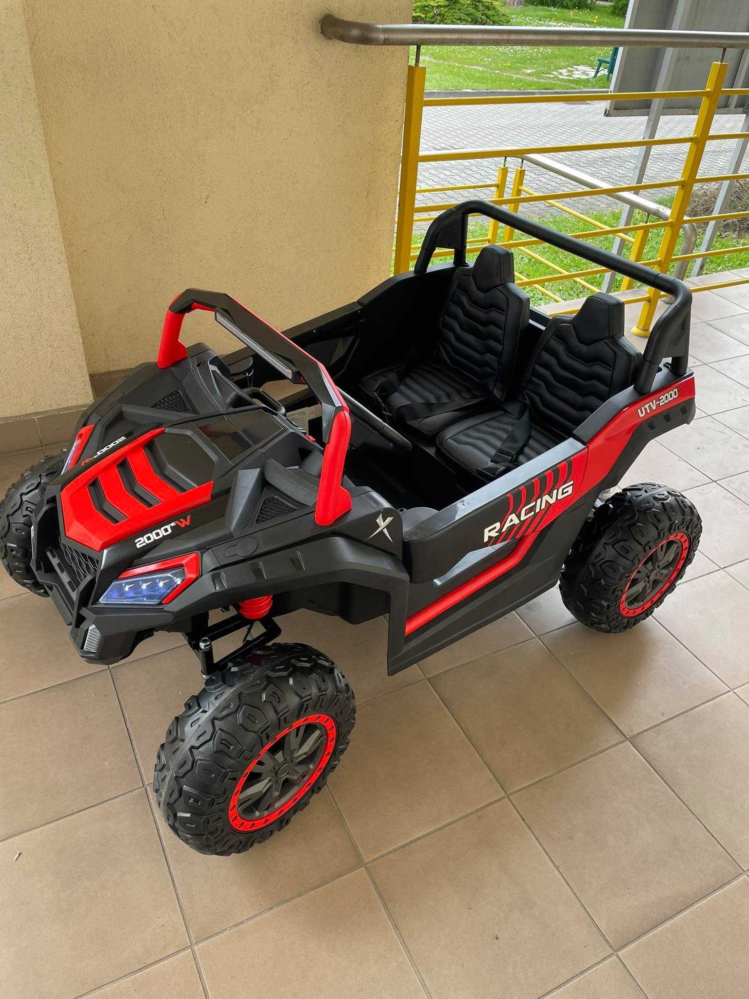 Pojazd Buggy ATV Racing 4x4  do 99 kg 800 W pompowane koła