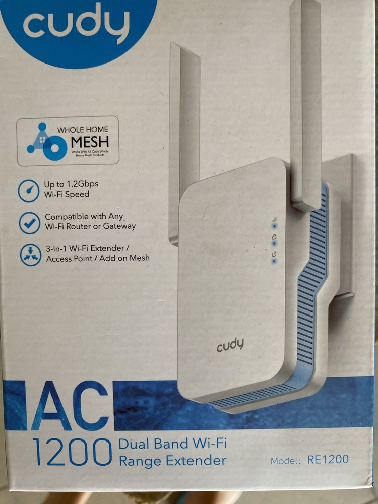 Cudy repeater AC1200