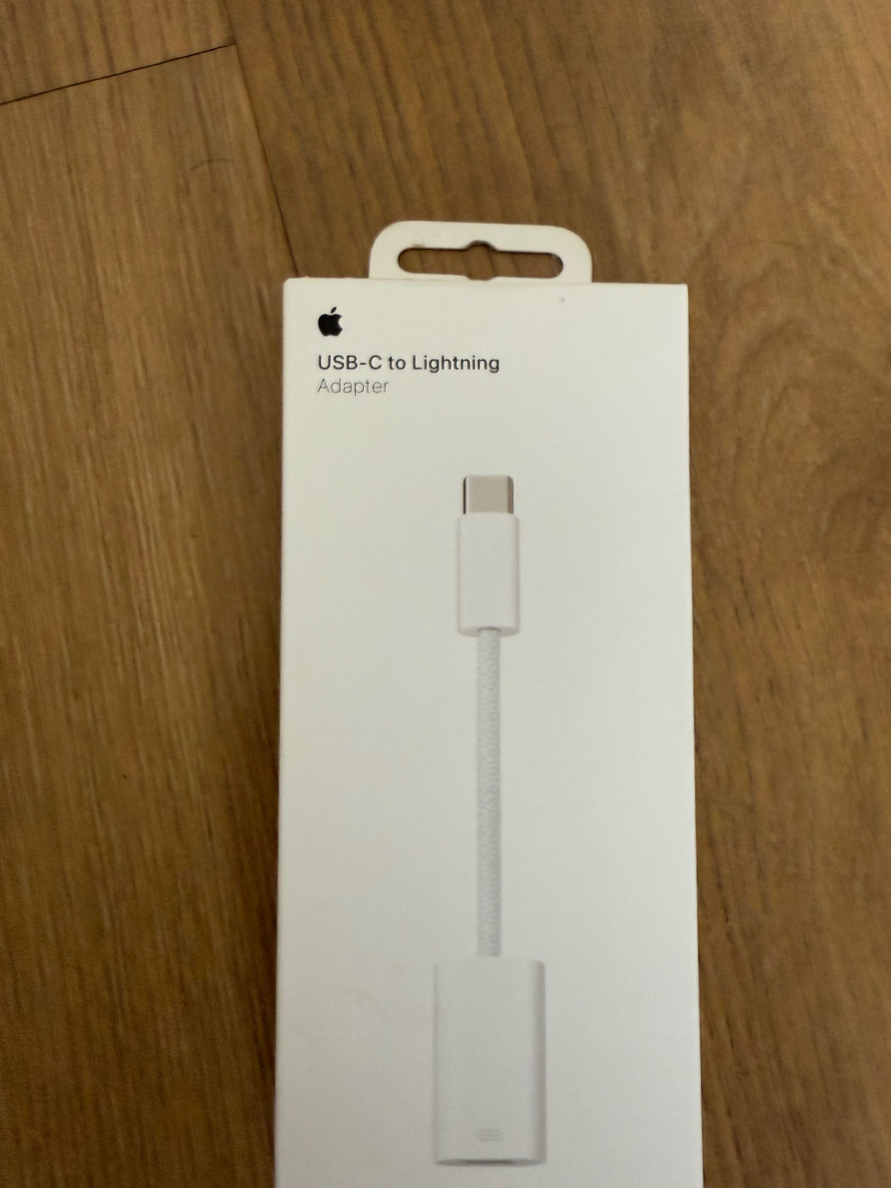 Apple USB-C to Lightning Adapter