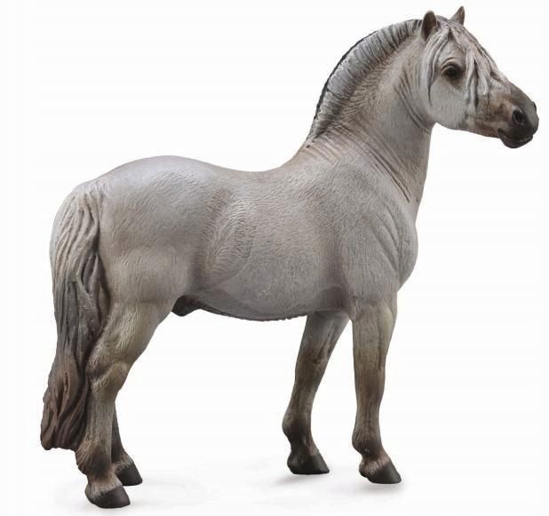 Koń Fiord Stallion Grey, Collecta