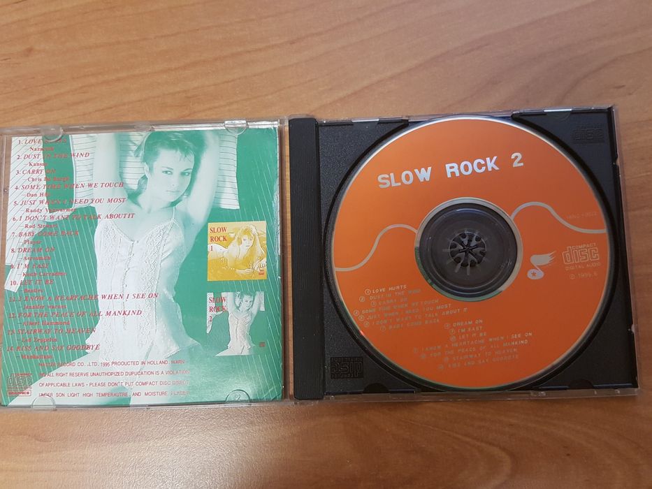 PŁYTA CD Slow Rock 2, rock, pop, płyty. UNIKAT