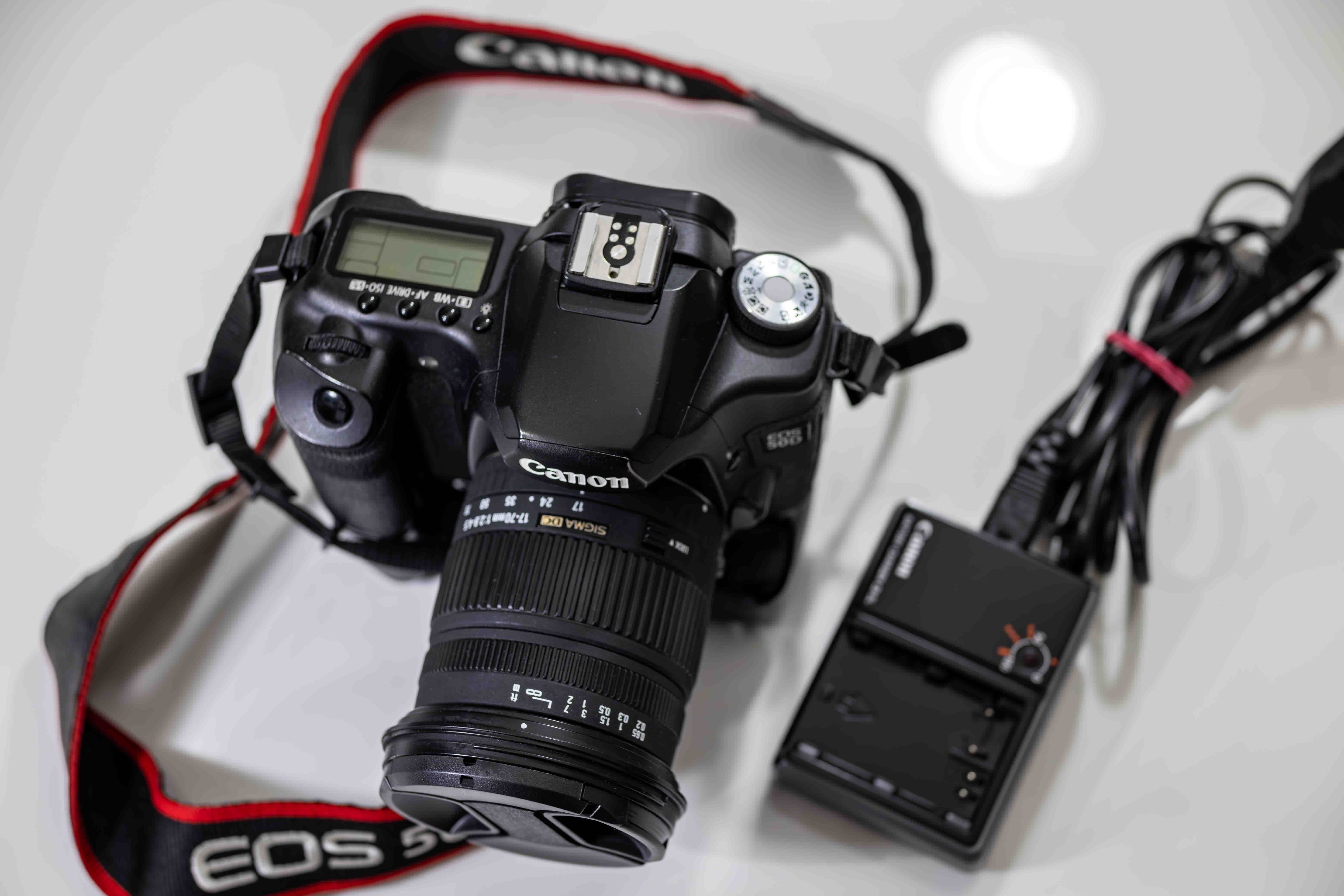 Canon 50D i Sigma 17-70 F2.8-4.5 DC MACRO - (przebieg-22 tyś.)