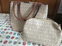 Conjunto de bolsa com necessaire