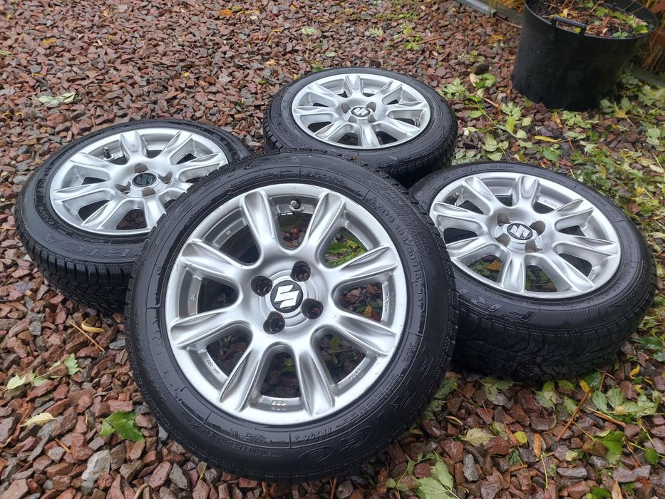 Koła zimowe 15 4x100 felgi bbs debica frigo 2 suzuki swift, fiat punto