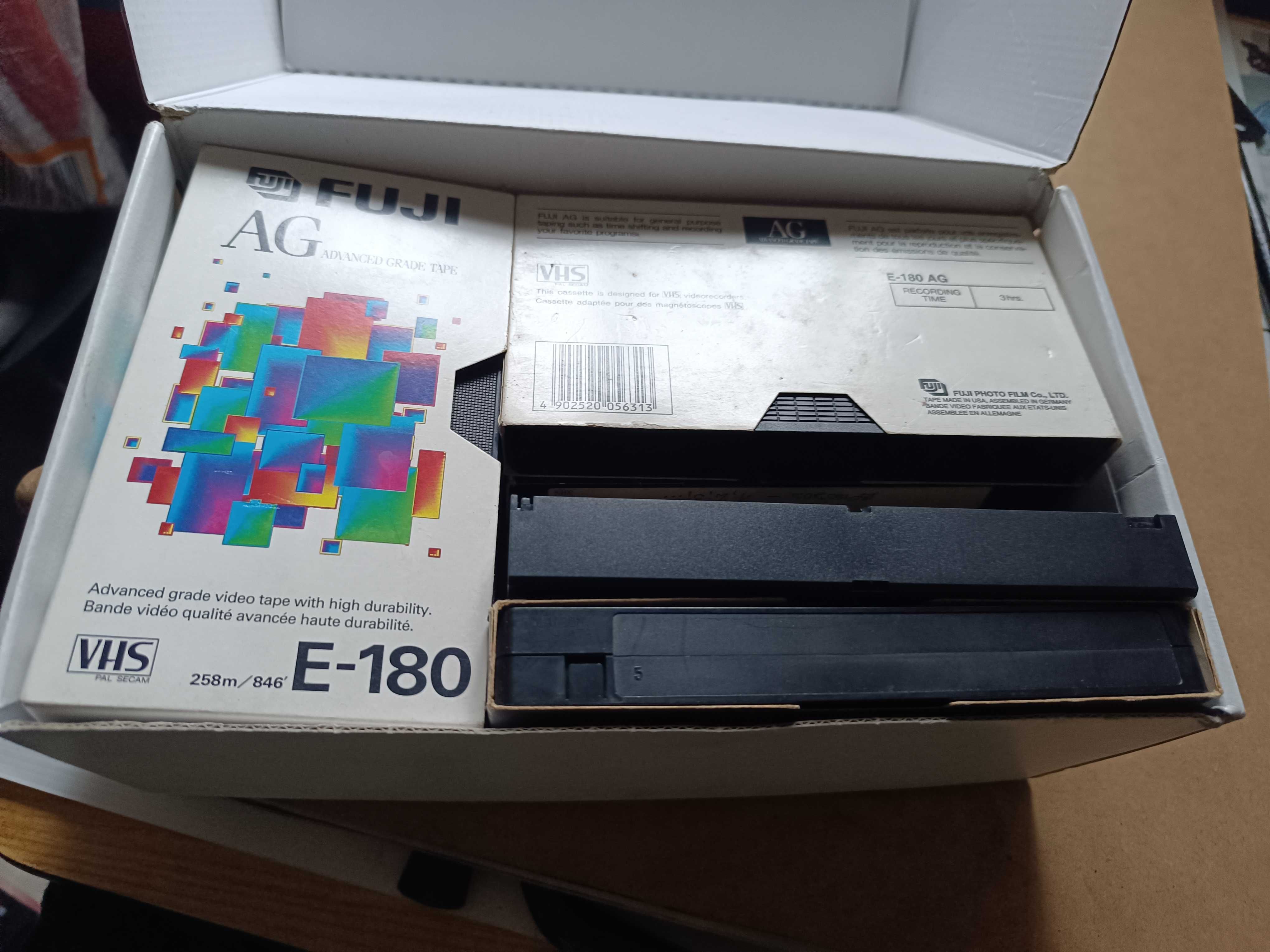 8 K7s de Vídeo VHS