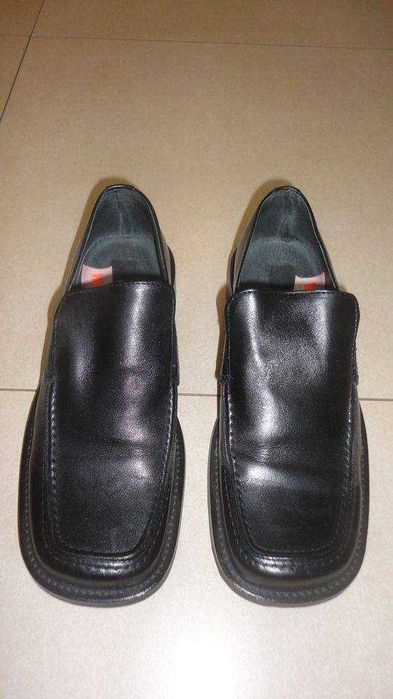 Sapatos para homem pretos Walking Shoes