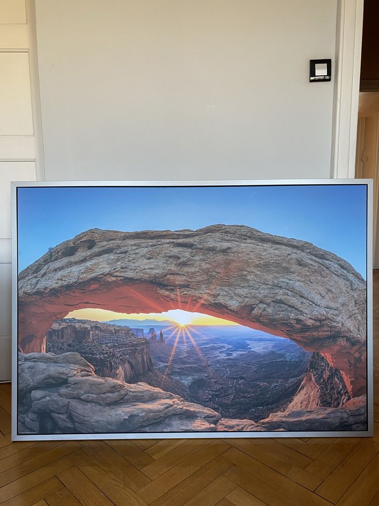 Ikea obraz MYRARP 140cm x 100cm kanion zachód słońca
