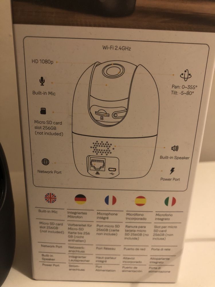 Yale SV DPFX B wi-fi kamera monitoring