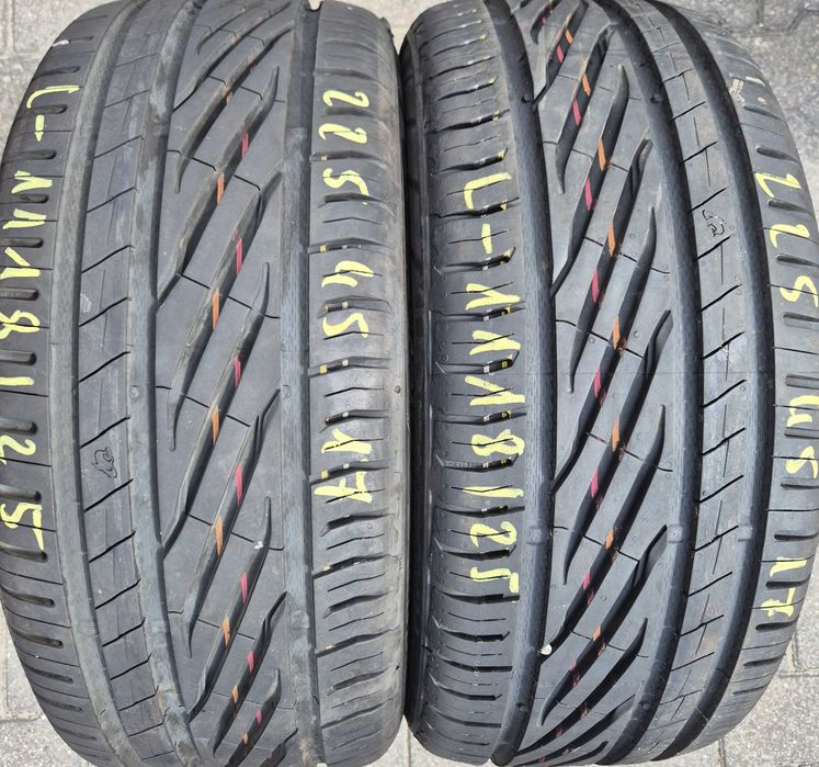 225/45r17 91Y (L1118/25)08 2szt 7,5mm 23/25r Rain Sport 5 UNIROYAL